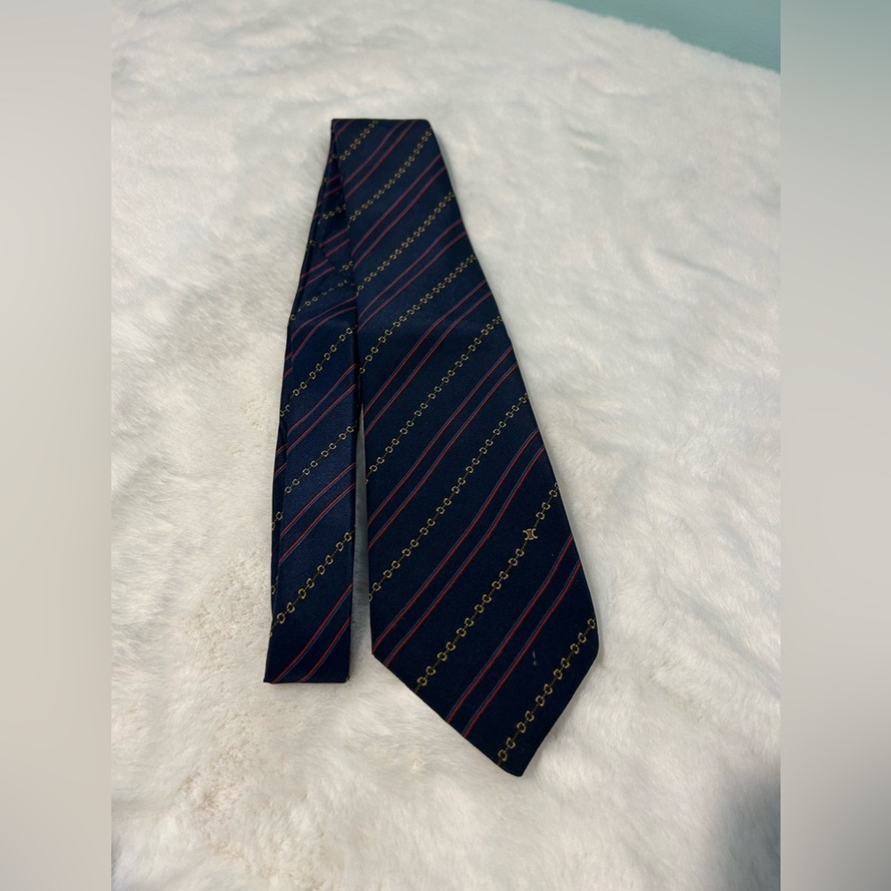 Celine Men’s Tie 100% Silk Authenticand Pre-owned
